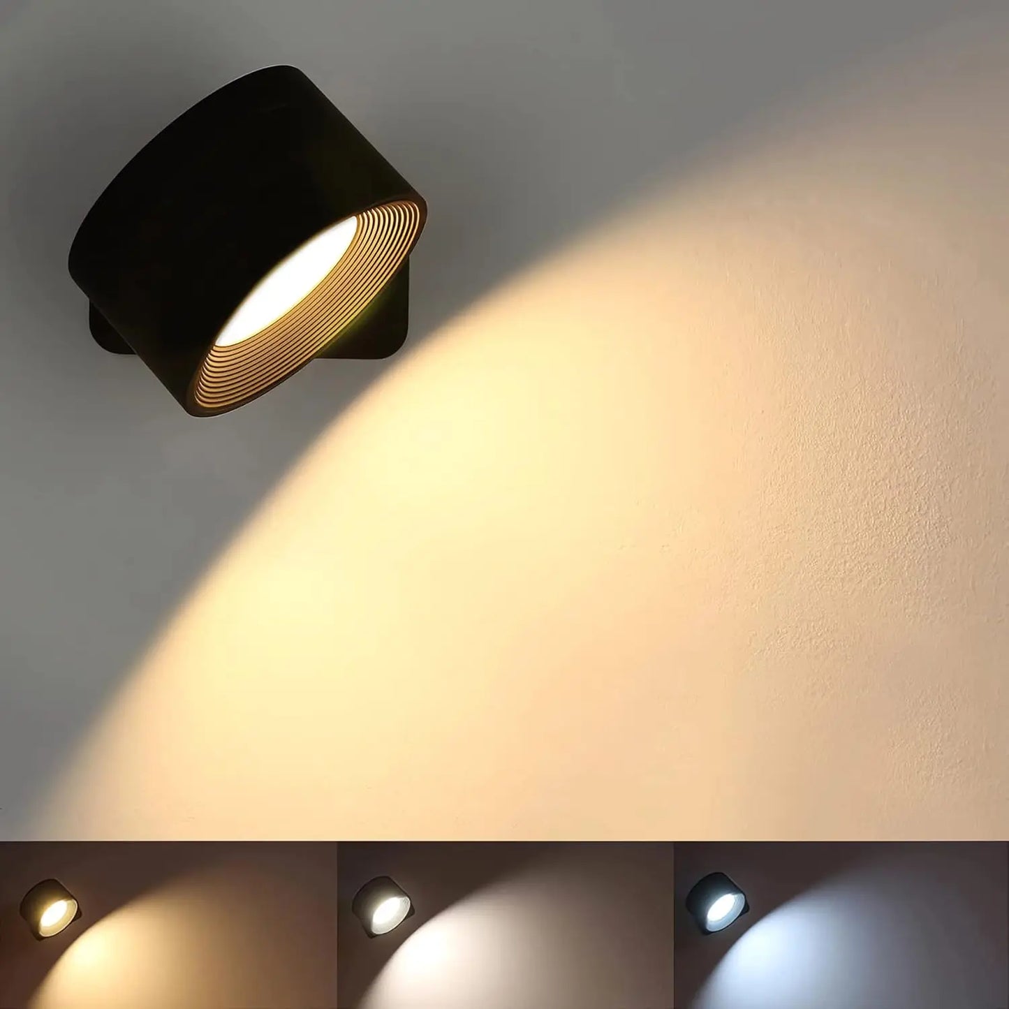 Wiederaufladbare magnetische Wandlampe