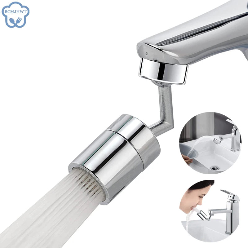 Drehbarer Spritzschutz Wasserhahnaufsatz