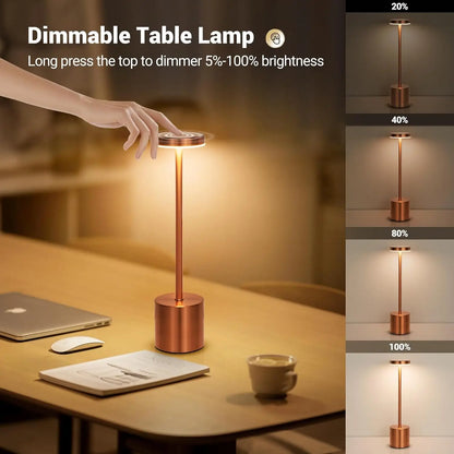 Wiederaufladbare LED-Touch-Lampe