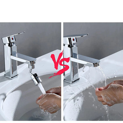 Drehbarer Spritzschutz Wasserhahnaufsatz