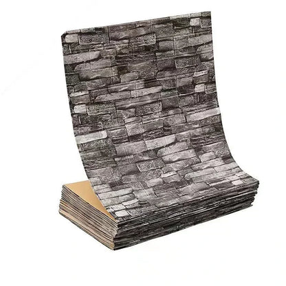 3D Backstein Tapete Selbstklebend Wasserfest
