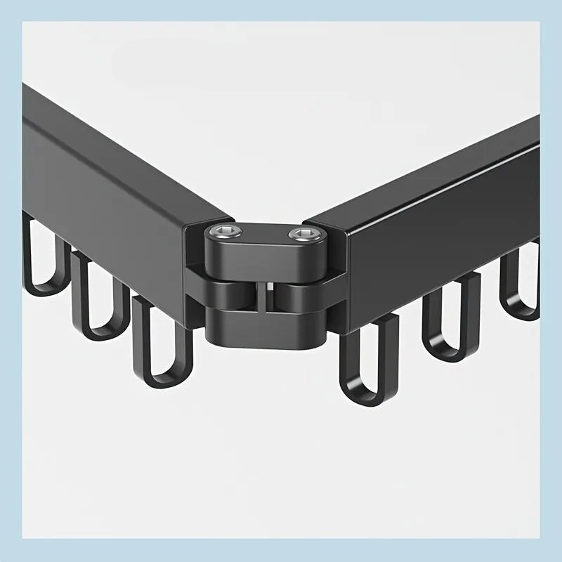 Kompakte Aluminium-Wandregal