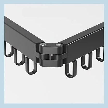 Kompakte Aluminium-Wandregal