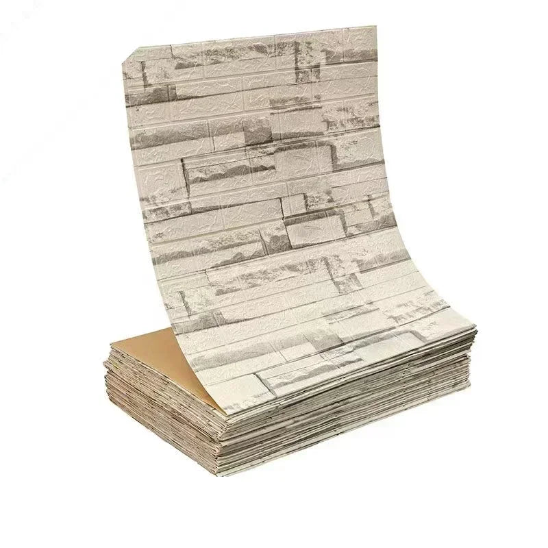 3D Backstein Tapete Selbstklebend Wasserfest