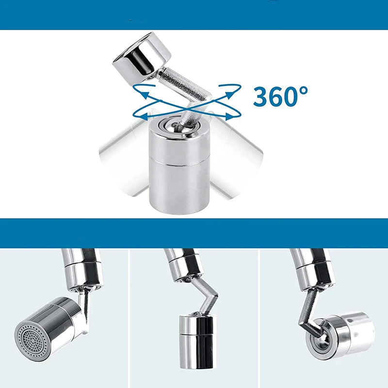 Drehbarer Spritzschutz Wasserhahnaufsatz