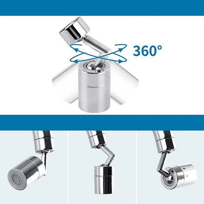 Drehbarer Spritzschutz Wasserhahnaufsatz