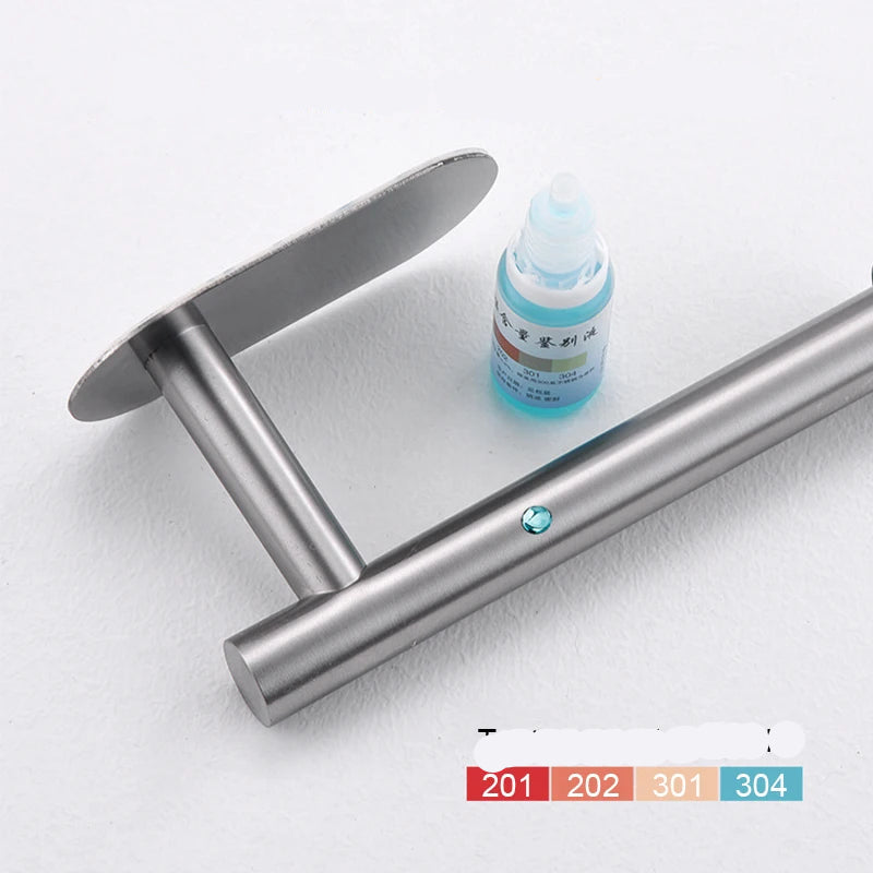 Selbstklebender Rollenhalter aus Edelstahl