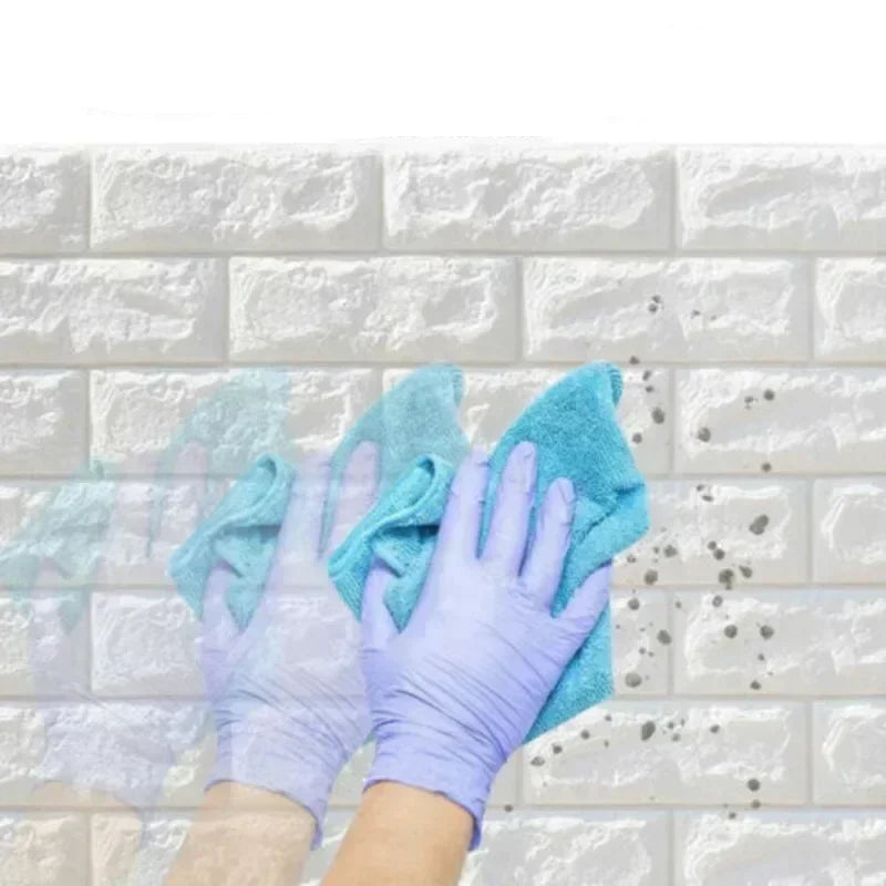 3D Backstein Tapete Selbstklebend Wasserfest