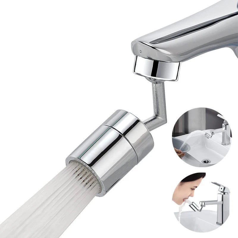 Drehbarer Spritzschutz Wasserhahnaufsatz