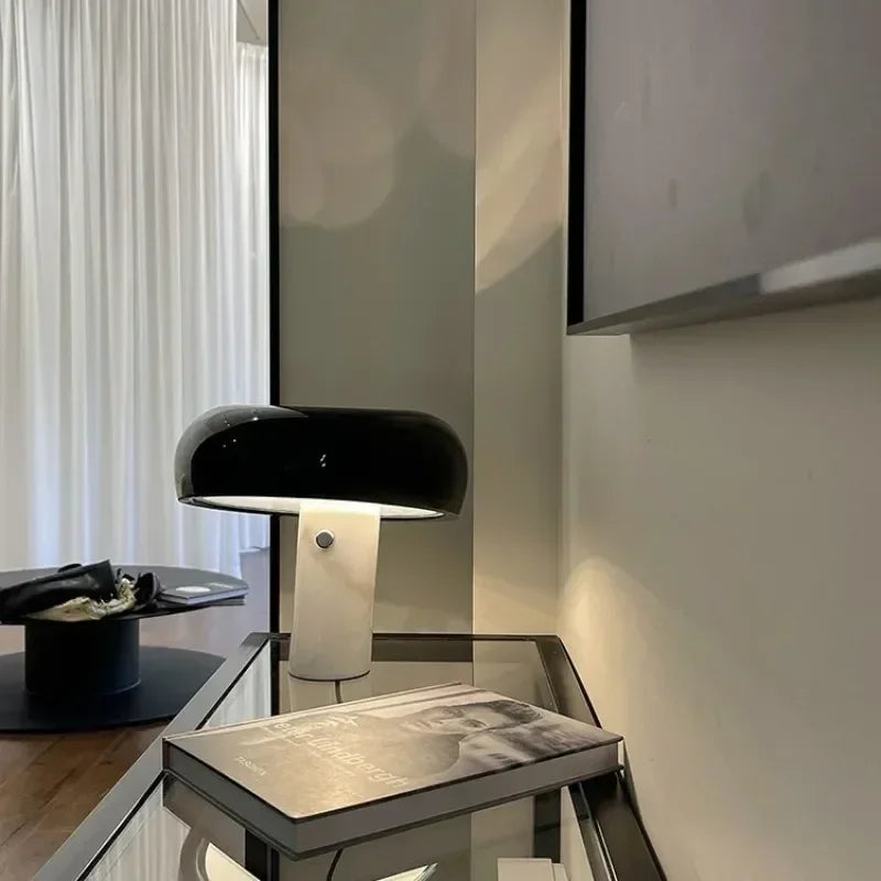 Italienische Luxus-Pilz-Schreibtischlampe