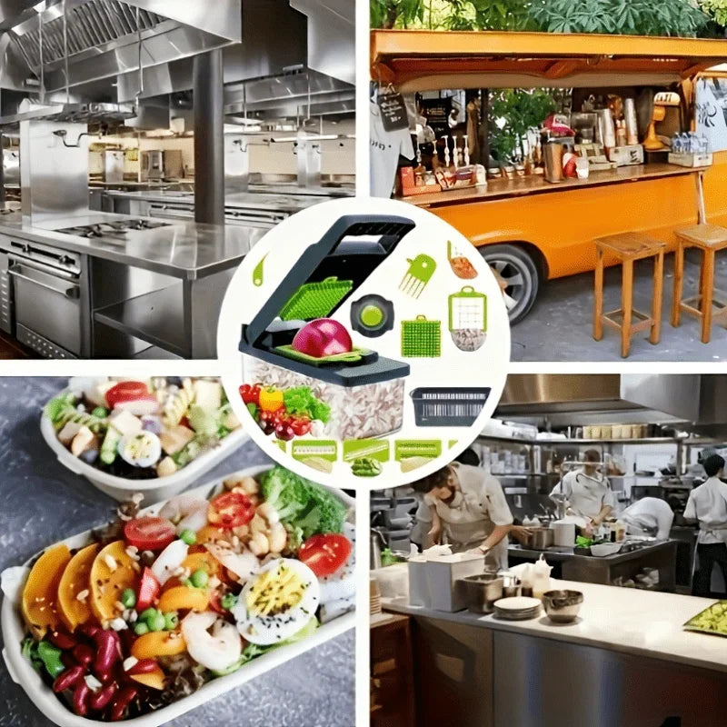 Multifunktionaler Gemüseschneider Küchenhelfer