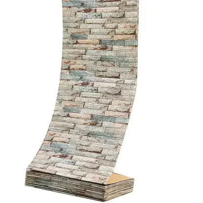 3D Backstein Tapete Selbstklebend Wasserfest