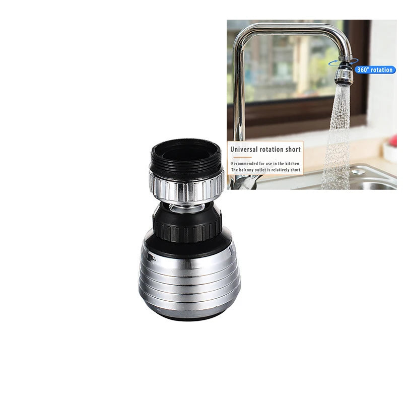 Drehbarer Spritzschutz Wasserhahnaufsatz